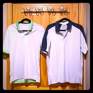 (2) New Golf Shirts Nike and Adidas